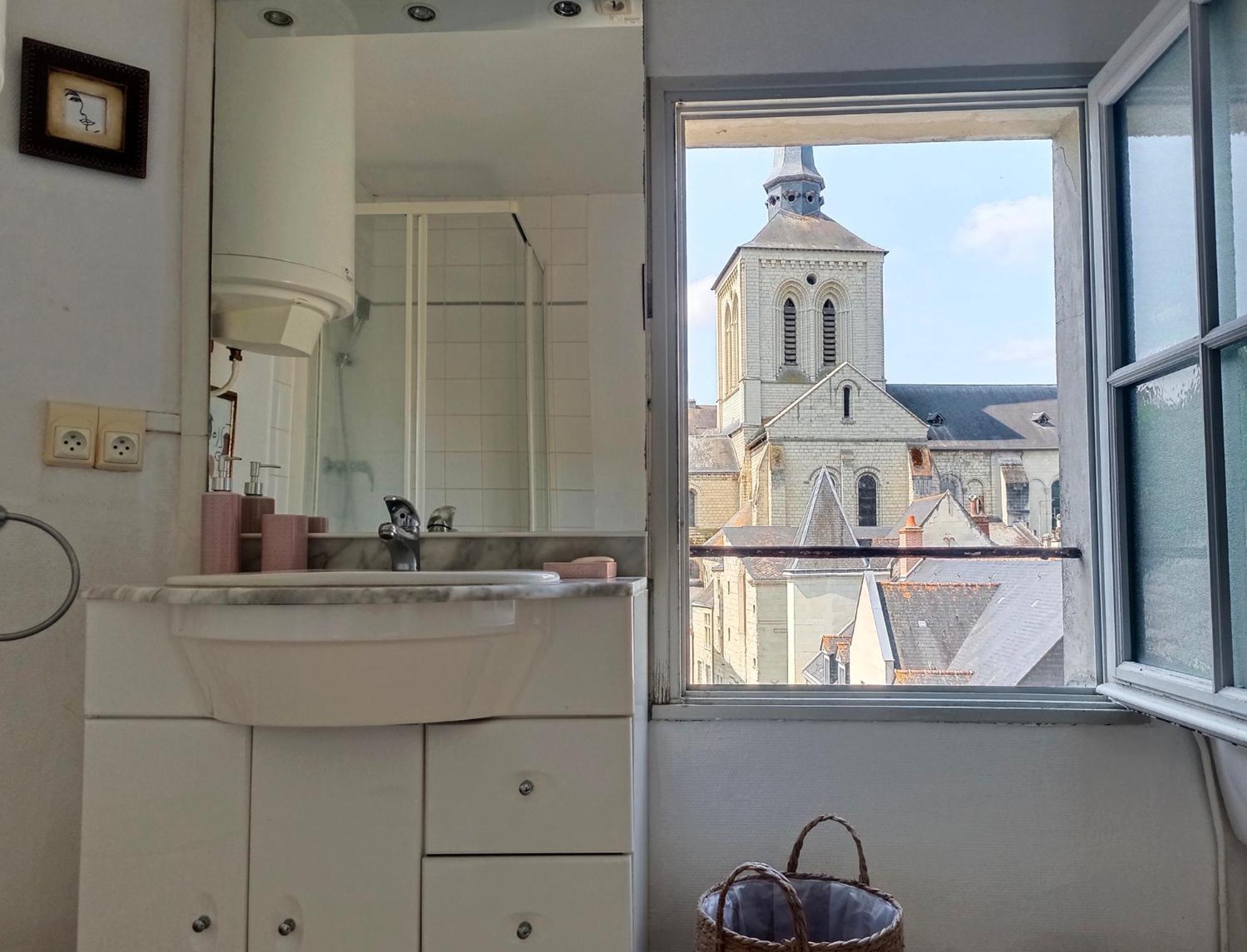 T2 Vue Sur Loire Local Velo Apartment Сомюр Екстериор снимка